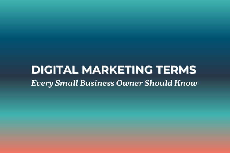 Digital Marketing Terms for Small Business Terms